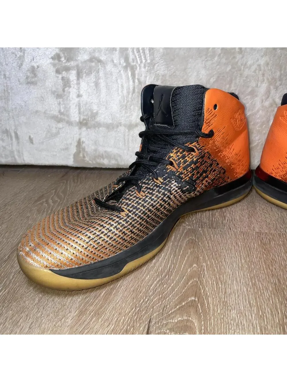 Size 15 - Nike Air Jordan 31 Shattered Backboard Orange/Black -Minimal Scuff